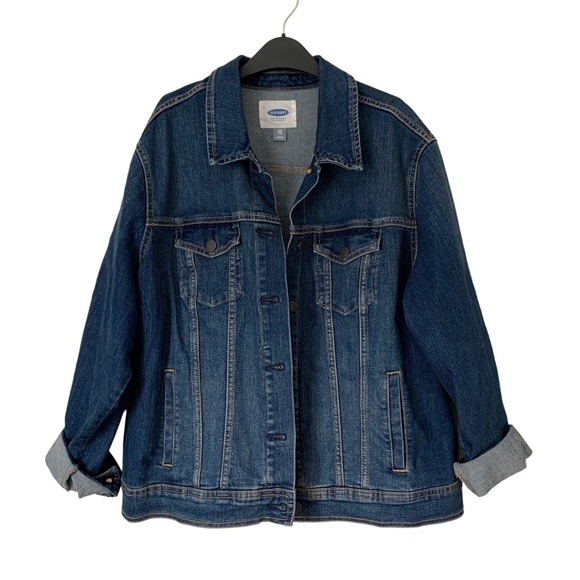 Old Navy Women’s Stretchy Denim Jacket - Picture 1 of 4